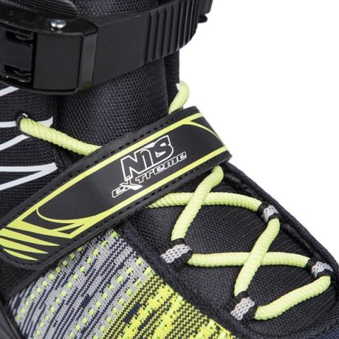 ROZ 44 ŁYŻWOROLKI NILS EXTREME NA1206 CZARNO-ZIELONE