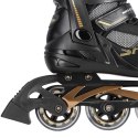 NA2150 CZARNO-ZŁOTY ROZ 42 ŁYŻWOROLKI NILS EXTREME