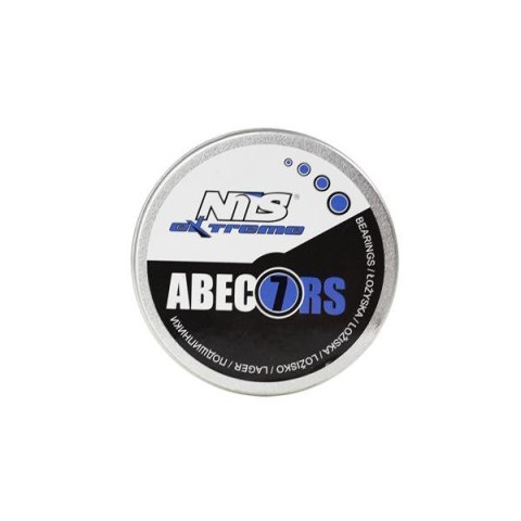 ŁOŻYSKA DO ROLEK 8 SZTUK ABEC-7 RS NIEBIESKI CARBON METAL NILS EXTREME