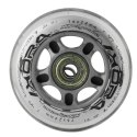 PU 76X24 82A PRZEZROCZYSTE (4 SZT.) + ABEC-7 (8 SZT.) ZESTAW NILS EXTREME