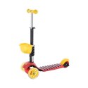 HLB07 4W1 BLACK-YELLOW-RED HULAJNOGA DZIECIĘCA NILS FUN