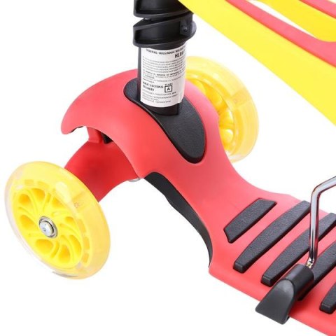 HLB07 4W1 BLACK-YELLOW-RED HULAJNOGA DZIECIĘCA NILS FUN
