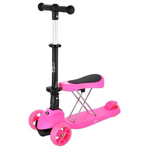 HLB12 2W1 PINK HULAJNOGA DZIECIĘCA NILS FUN