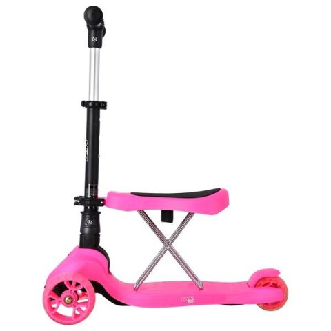 HLB12 2W1 PINK HULAJNOGA DZIECIĘCA NILS FUN