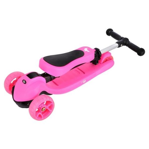 HLB12 2W1 PINK HULAJNOGA DZIECIĘCA NILS FUN
