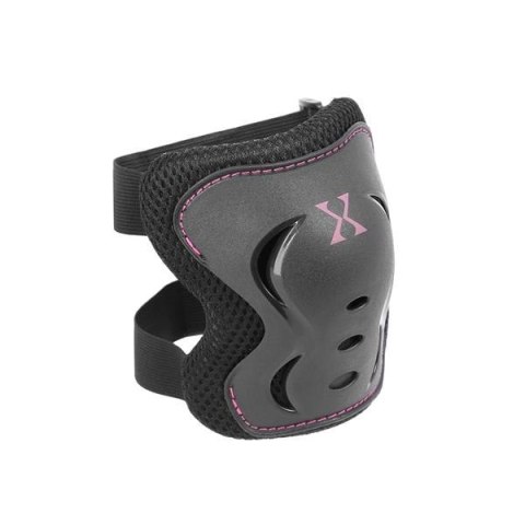 H320 CZARNO-RÓŻOWY ROZM. XL ZESTAW OCHRANIACZY NILS EXTREME