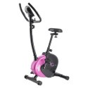 FIOLETOWY ROWER ROWEREK STACJONARNY TRENINGOWY MAGNETYCZNY HMS (9 KG) M9239V