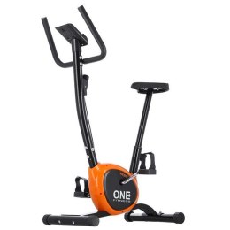 BLACK-ORANGE ROWER ROWEREK STACJONARNY TRENINGOWY MECHANICZNY ONE FITNESS RW3011