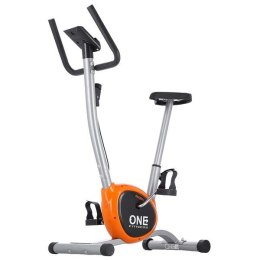 SILVER-ORANGE ROWER ROWEREK STACJONARNY TRENINGOWY MECHANICZNY ONE FITNESS RW3011