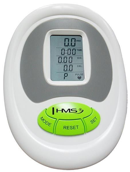 R9259* POZIOMY ROWEREK MAGNETYCZNY HMS (9 KG) BIAŁO-ZIELONY