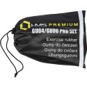 ZESTAW GUM OPOROWYCH DO ĆWICZEŃ HMS GU04 GU06 PRO SET PREMIUM