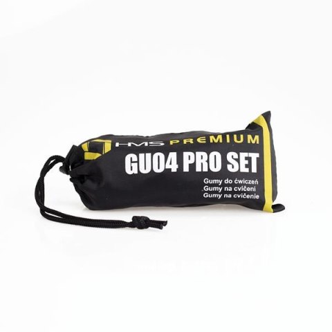ZESTAW GUM OPOROWYCH DO ĆWICZEŃ HMS GU04 PRO SET