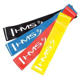 ZESTAW GUM OPOROWYCH DO ĆWICZEŃ HMS GU04 SET