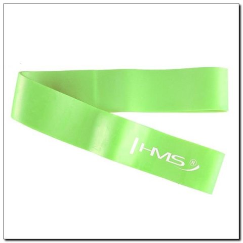 GUMA OPOROWA DO ĆWICZEŃ HMS GU05 LIME 83 X 4.5 X 2080 MM