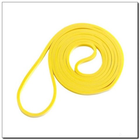 GUMA OPOROWA DO ĆWICZEŃ HMS GU05 YELLOW 6.4 X 4.5 X 2080 MM
