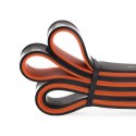 GUMA OPOROWA DO ĆWICZEŃ HMS GU06 POMARAŃCZOWO-CZARNA 29 X 5 X 2250 MM