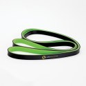 GUMA OPOROWA DO ĆWICZEŃ HMS GU06 ZIELONO-CZARNA 17 X 5 X 2250 MM