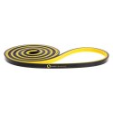 GUMA OPOROWA DO ĆWICZEŃ HMS GU06 ŻÓŁTO-CZARNA 9 X 5 X 2250 MM PREMIUM