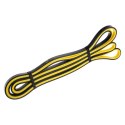 GUMA OPOROWA DO ĆWICZEŃ HMS GU06 ŻÓŁTO-CZARNA 9 X 5 X 2250 MM PREMIUM