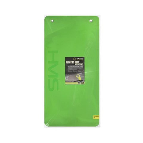 GREEN-BLACK MATA FITNESS KLUBOWA Z OTWORAMI HMS PREMIUM