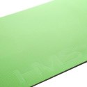 MATA DO ĆWICZEŃ FITNESS Z OTWORAMI 140*60CM 1,5cm EVA HMS PREMIUM GREEN-BLACK