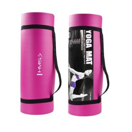 MATA DO JOGI ĆWICZEŃ 1,5cm GRUBA HMS YM04 PINK