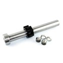GO700 GRYF OLIMPIJSKI 20KG 2200MM HMS Z ZACISKAMI LOCK JAW BLACK
