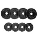 ST20 SZTANGIELKI W WALIZCE 2 X 10 KG BLACK HMS