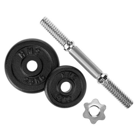 ST20 SZTANGIELKI W WALIZCE 2 X 10 KG BLACK HMS