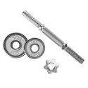 STC15 SZTANGIELKI W WALIZCE 2 X 7.5 KG CHROME HMS