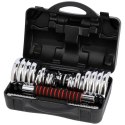 STC30 SZTANGIELKI-SZTANGA W WALIZCE CHROM 2X15KG HMS