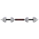 STC30 SZTANGIELKI-SZTANGA W WALIZCE CHROM 2X15KG HMS