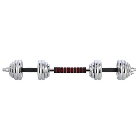STC30 SZTANGIELKI-SZTANGA W WALIZCE CHROM 2X15KG HMS