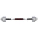 STC30 SZTANGIELKI-SZTANGA W WALIZCE CHROM 2X15KG HMS