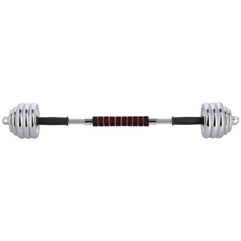 STC30 SZTANGIELKI-SZTANGA W WALIZCE CHROM 2X15KG HMS