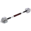 STC30 SZTANGIELKI-SZTANGA W WALIZCE CHROM 2X15KG HMS
