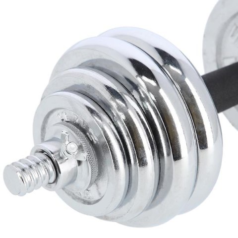 STC30 SZTANGIELKI-SZTANGA W WALIZCE CHROM 2X15KG HMS