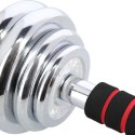 STC30 SZTANGIELKI-SZTANGA W WALIZCE CHROM 2X15KG HMS