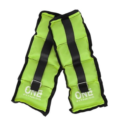 WW02 GREEN OBCIĄŻNIKI 2 X 1.5 KG ONE FITNESS