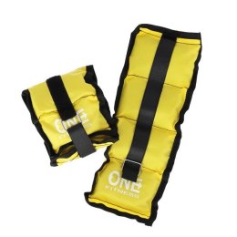 WW02 YELLOW OBCIĄŻNIKI 2 X 1.5 KG ONE FITNESS