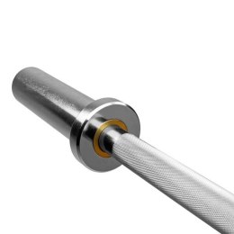 GO160 GRYF OLIMPIJSKI PROSTY 8.3KG 1200MM Z ZACISKAMI LOCK JAW HMS PREMIUM