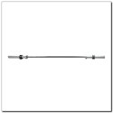 GO320 GRYF OLIMPIJSKI 16KG 1830MM HMS Z ZACISKAMI LOCK JAW BLACK