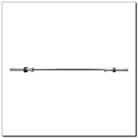 GO450 GRYF OLIMPIJSKI 18.5KG 2200MM HMS Z ZACISKAMI LOCK JAW BLACK