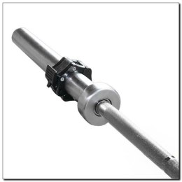 GO450 GRYF OLIMPIJSKI 18.5KG 2200MM HMS Z ZACISKAMI LOCK JAW BLACK