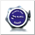 GO450 GRYF OLIMPIJSKI 18.5KG 2200MM HMS Z ZACISKAMI LOCK JAW BLACK