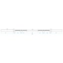 GO450 GRYF OLIMPIJSKI 18.5KG 2200MM HMS Z ZACISKAMI LOCK JAW BLACK