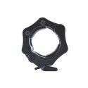 GO700 GRYF OLIMPIJSKI 20KG 2200MM HMS Z ZACISKAMI LOCK JAW BLACK