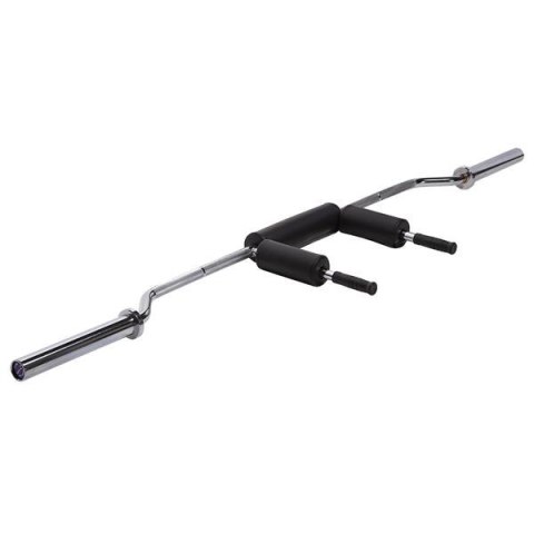 GOL320 GRYF OLIMPIJSKI ŁAMANY 21KG 2300MM Z ZACISKAMI LOCK JAW BLACK HMS