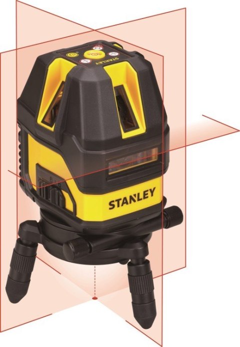 STANLAEY LASER WIELOFUNKCYJNY MULTILINE 4V1H CZERWONY
