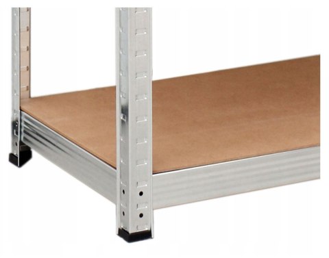 Regał Magazynowy Metalowy Do Piwnicy Garażu 5 Półek max 875 kg 90x30x180